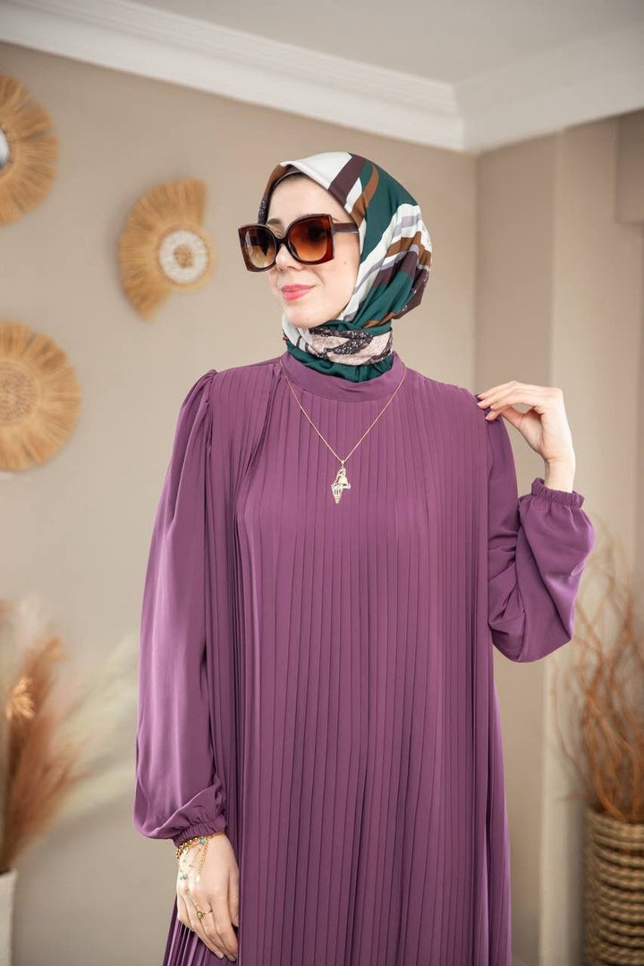 فستان ياقوت لون ليلكي - Lavia