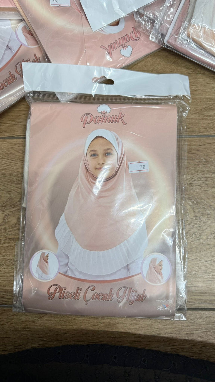 حجاب أميرة مع كشكش لون كحلي - Lavia