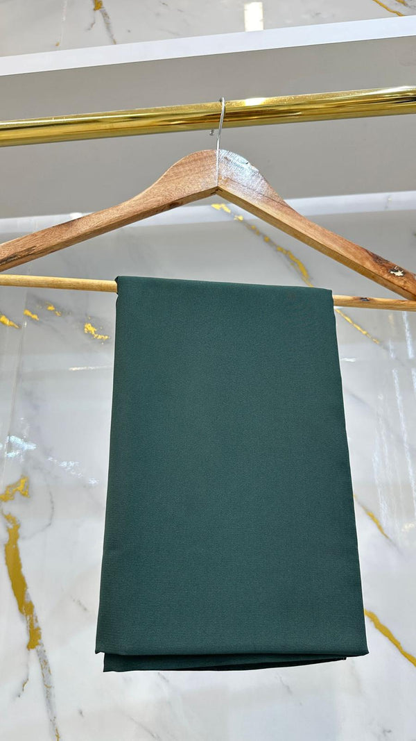 حجاب مستطيل قماش المدينة مميز لون اخضر غامق - Lavia