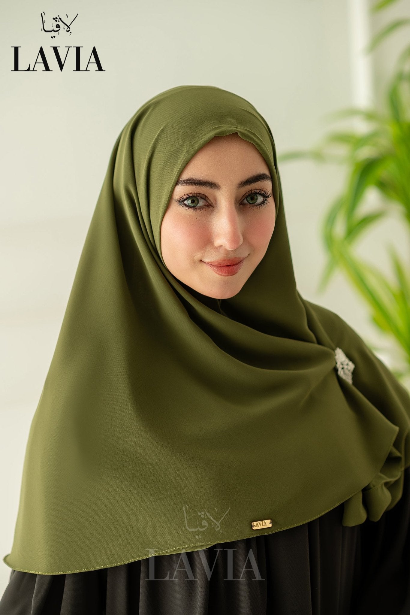لون زيتي فاتح - Lavia