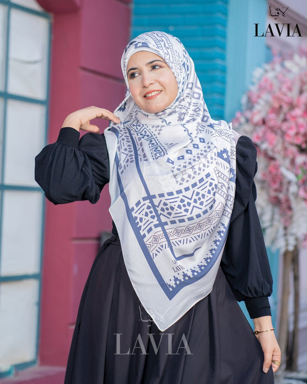 خمار ماليزي حرير ساتان فخم - Lavia