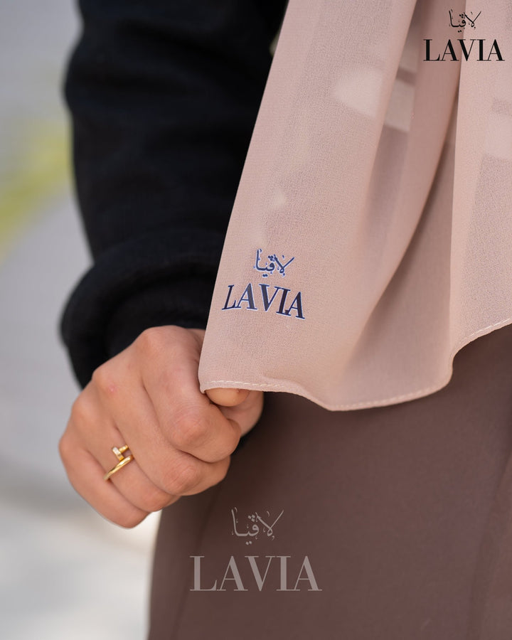 شال جورجيت لون نود 001 - Lavia