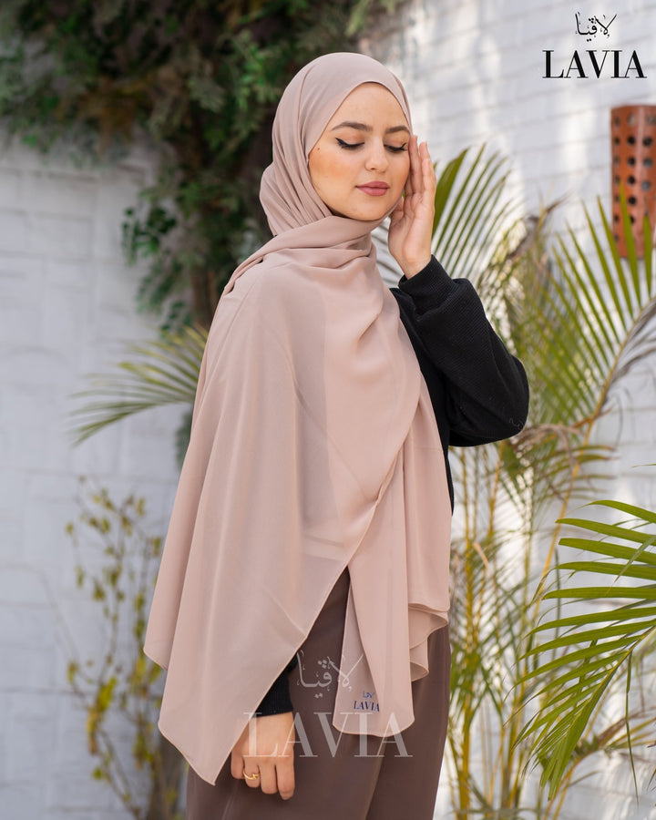 شال جورجيت لون نود 001 - Lavia