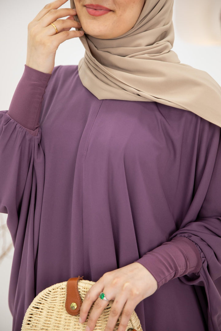 طقم تنورة الأميرات 👑 لون ليلكي - Lavia