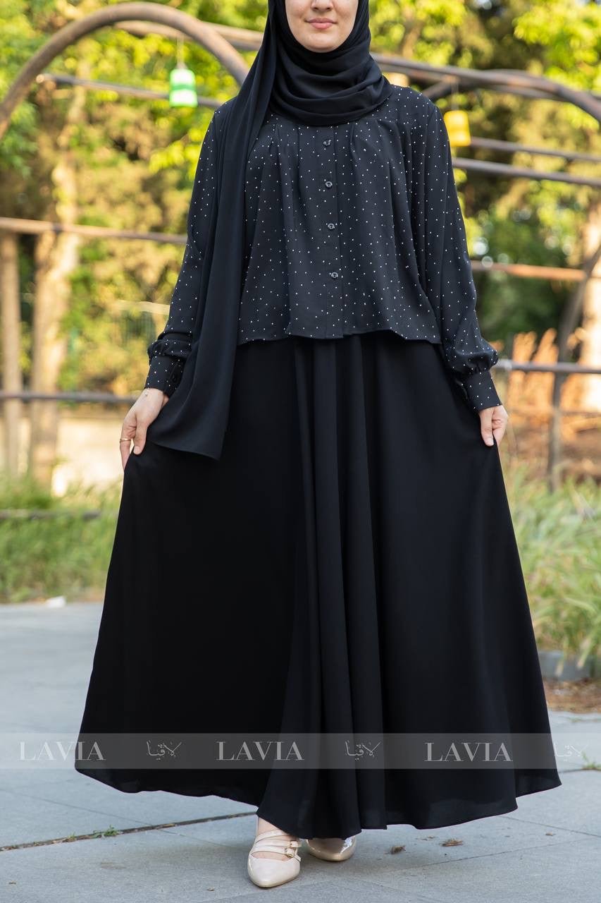 تنورة المدينة لون اسود – قطعة أساسية لكل إطلالة - Lavia